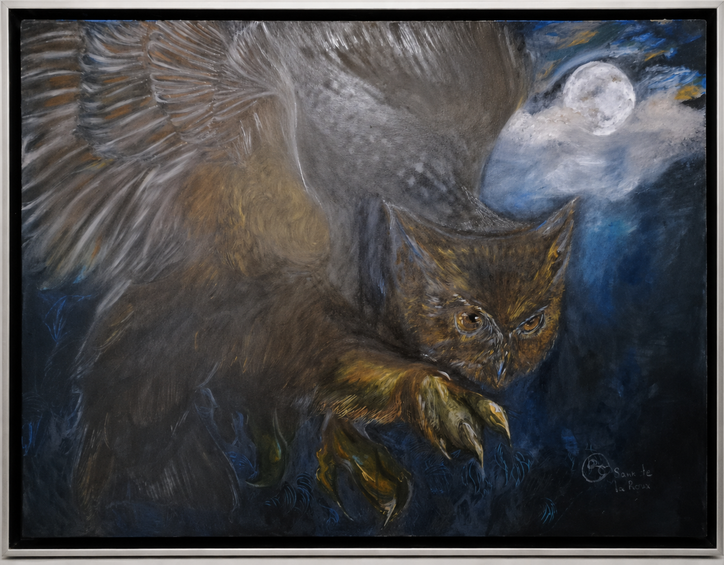 Obra principal utilizada para la exposición Expansión del Lugar Seguro, de Sara de la Rosa.