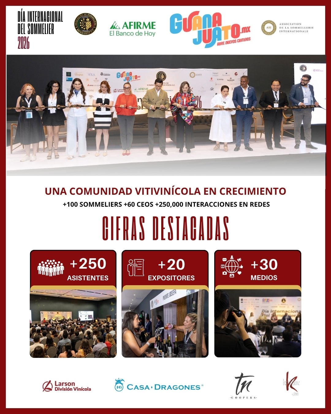 Boletín de resultados del Día Internacional del Sommelier 2026