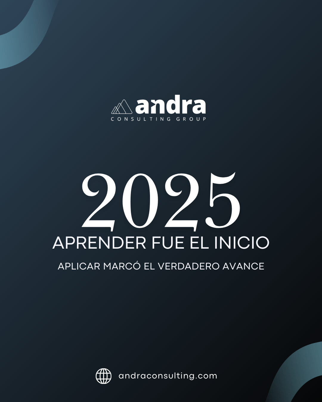 Video inspiracional para Instagram realizado para Andra Consulting Group